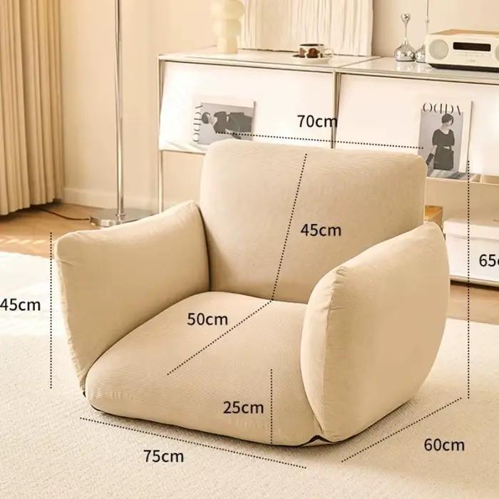 Fauteuils de salon ergonomiques et relaxants pour la lecture dans la chambre, mobilier de maison