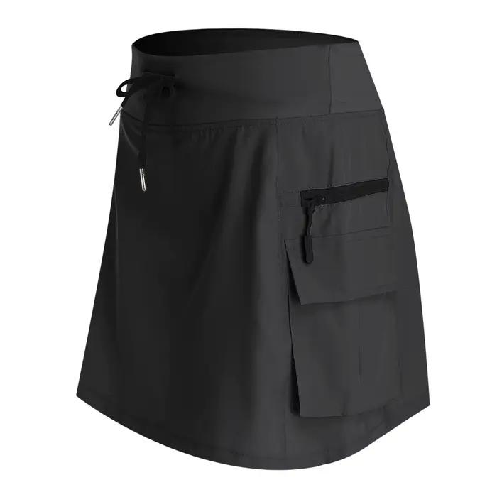 Jupes cargo 2-en-1 pour femmes avec short intégré
