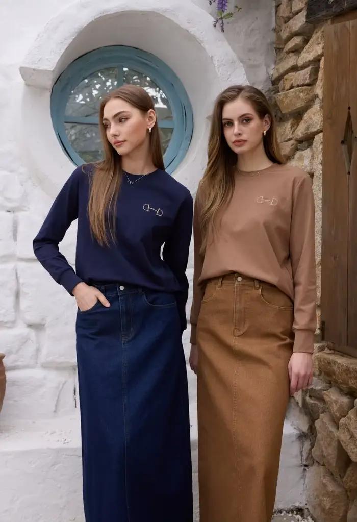 Jupe en jean extensible AS SS26