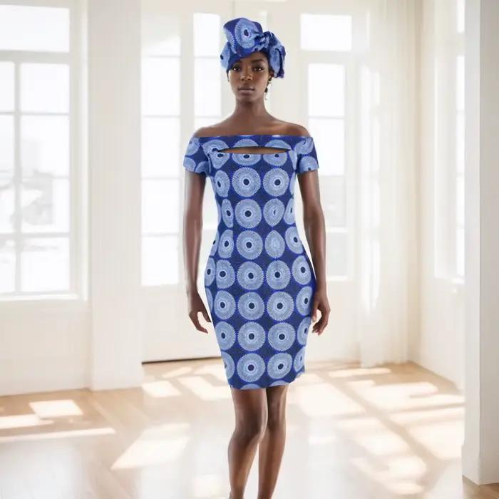 Mini jupe africaine Y2325086 imprimée Dashiki Ankara sexy et polyvalente pour femmes occasions spéciales et quotidienne