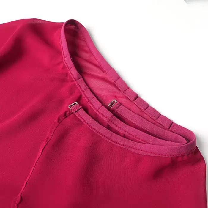 Jupe portefeuille de Ballet en mousseline de soie pour femmes, jupe de danse classique, taille adulte, boucle réglable, jupe de maillot de bain irrégulier pour adolescents