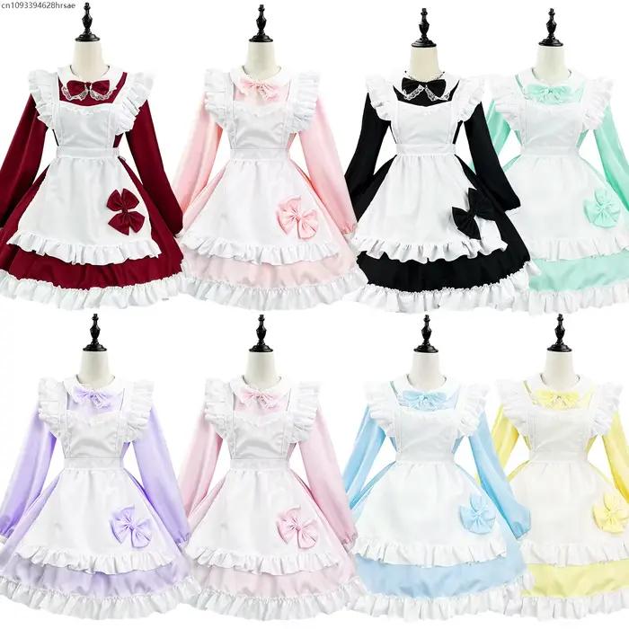 Jupe Lolita, Costume de Cosplay de demoiselle d'honneur