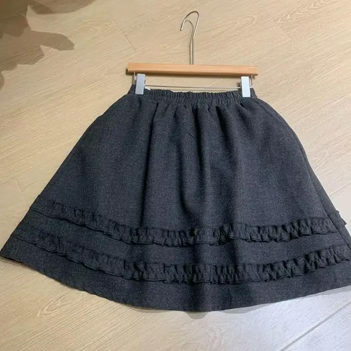 Nouvelle jupe mi-longue taille haute pour l'automne et l'hiver : un look amincissant à la cheville