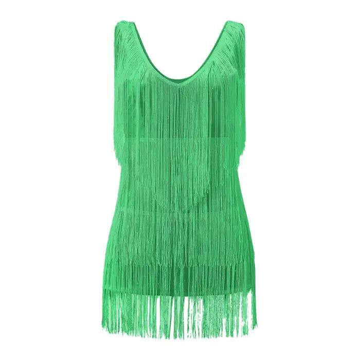 Robe jupe crayon à col en V profond pour femmes