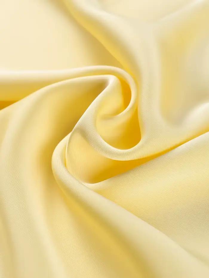 Mode jaune Satin hauts jupe 2 pièces ensemble femmes à lacets haut taille haute sirène
