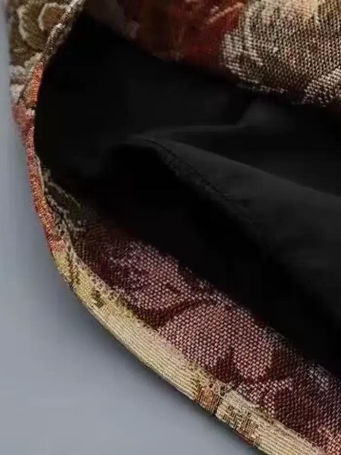 Style américain jupes femmes rétro Streetwear été fête dames florale Mini à la mode taille haute mince Maillard doux Faldas confortable