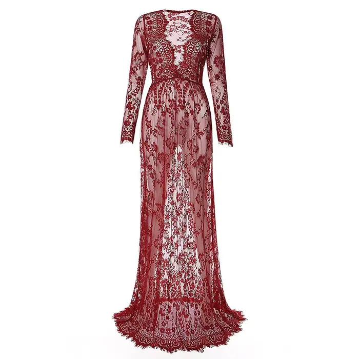 Robe Maxi Vintage Sexy pour femmes