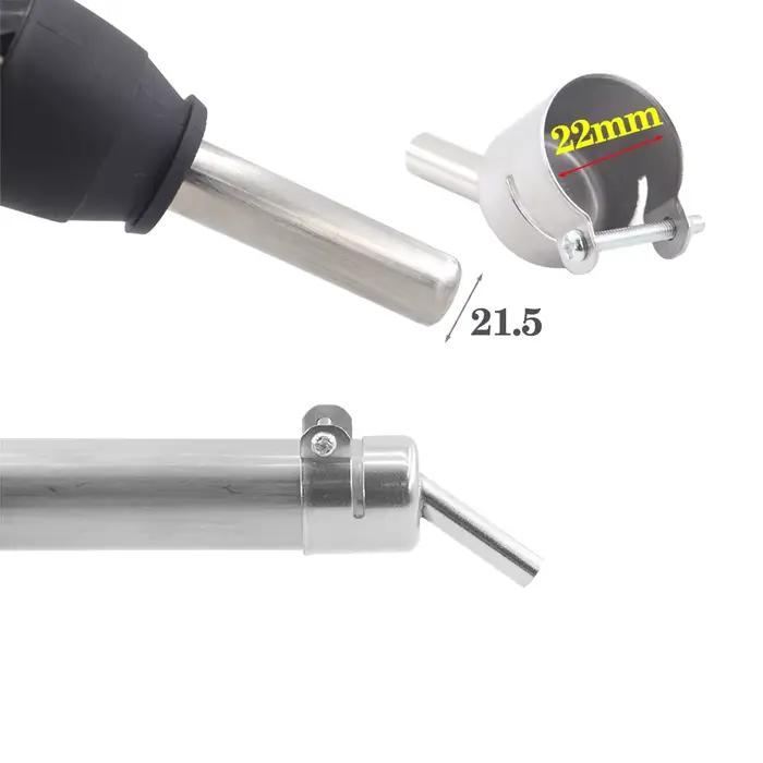 Station de dessoudage coudée d'extension de buse de pistolet à Air chaud universel série BGA 850 avec buse BGA universelle 3mm 5mm 6mm 8mm 4 pièces