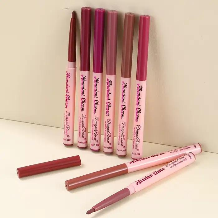 Crayon à lèvres mat longue tenue, résistant à l'eau et à la transpiration, facile à appliquer, pour le contour des lèvres et le maquillage