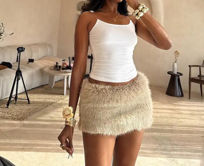 Jupe moulante sexy à imprimé léopard pour femme
