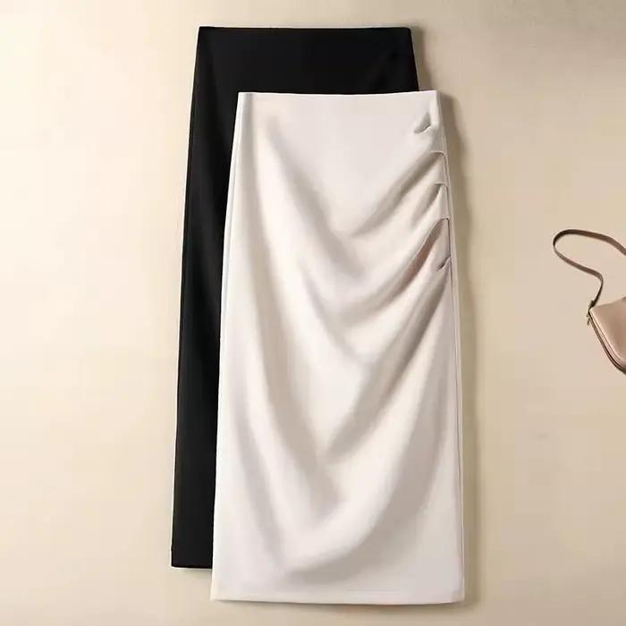 Ensemble jupe plissée professionnelle pour femme
