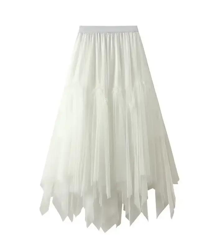 Jupes tutu taille haute élastiques pour femmes