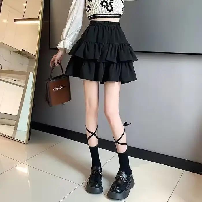 Mini jupe plissée A-Line haute taille polyester pour femmes, mini jupe décontractée été 2025 pour occasions spéciales