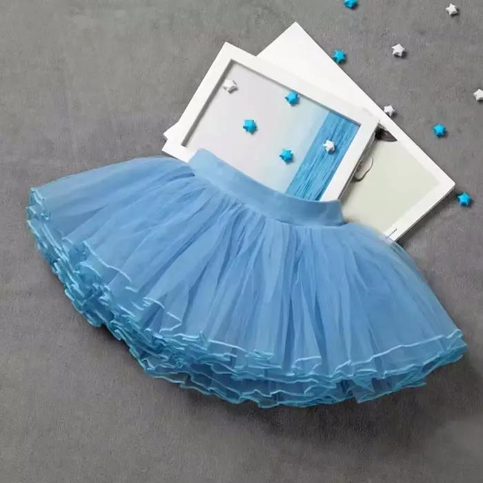 Jupe de danse en gaze, jupe de ballet en 5 couleurs