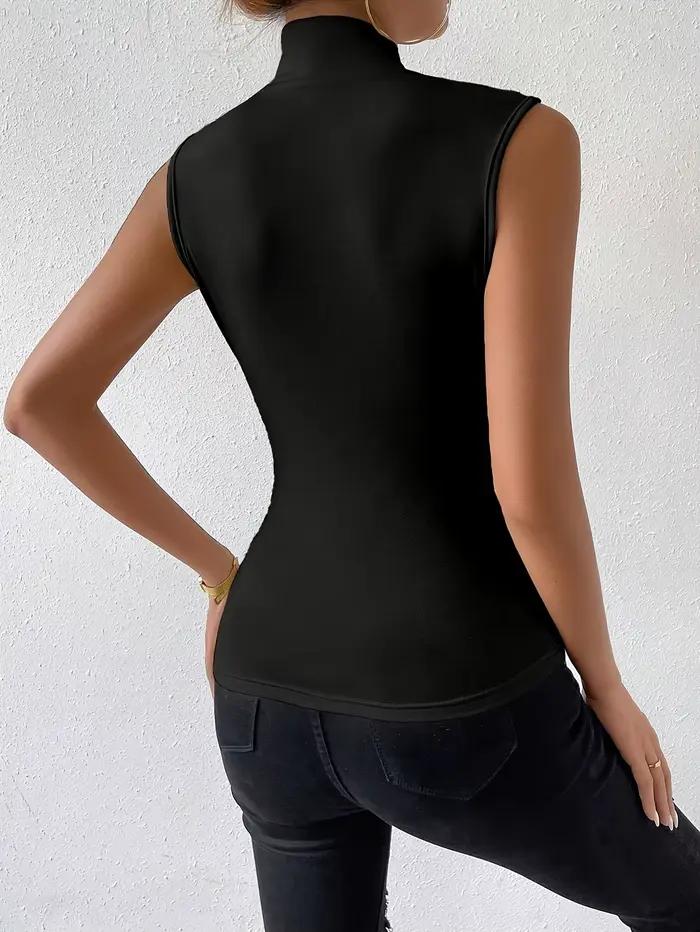 Ensemble deux pièces gilet sans manches élégant à la mode pour femmes, très adapté au déplacement et au loisirs