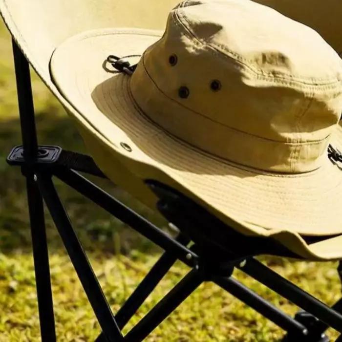 Fauteuil inclinable portable pour la pêche et les activités de plein air, chaise pliante de pique-nique avec accoudoirs, chaise d'extérieur, chaise longue pour maquilleuse, chaises de patio, mobilier