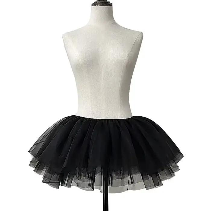 Nouvelle sous-jupe bouffante Lolita à 4 couches