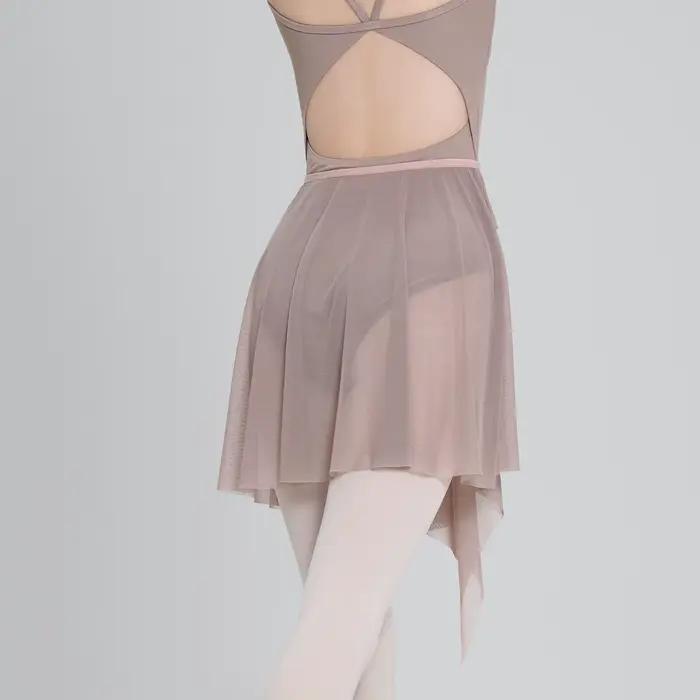 Jupe de ballet en nylon et élasthanne pour femmes, danse, entraînement, spectacle, cérémonies et occasions quotidiennes