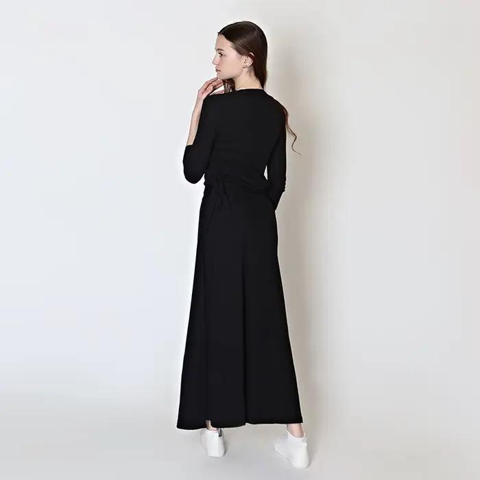Ensemble chemise et jupe pour femme en coton avec fermeture éclair