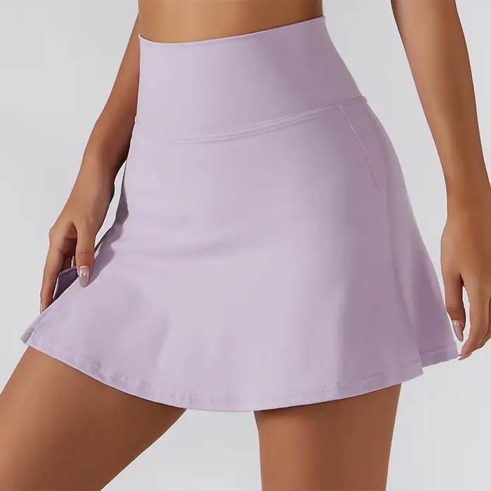 Cloud Rise – jupe de sport taille haute pour femmes, jupe de course, de Tennis, d'entraînement, de Fitness, Mini short, séchage rapide, vêtements de Golf sûrs