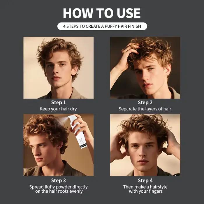 Poudre Coiffante Lewedo pour Cheveux Fins – Spray Matifiant Volumisant – Poudre Coiffante Longue Durée pour Cheveux Texturisés