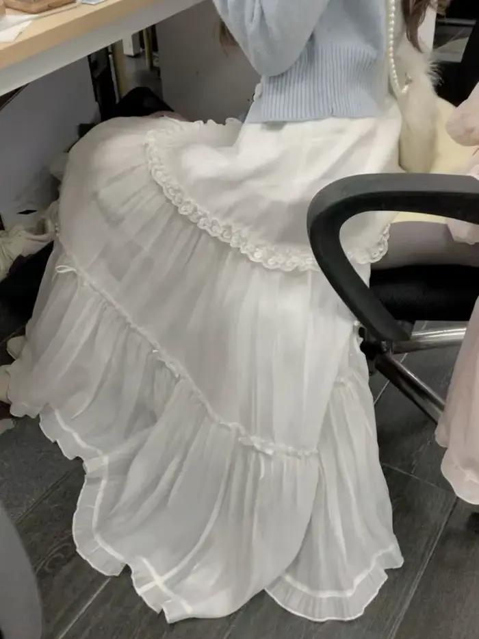 Jupe femme stretch polyester décontractée avec nœud papillon pour printemps été élégante et confortable