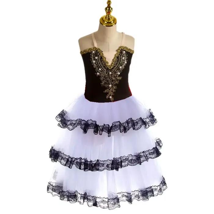 Jupe Tutu de Ballet romantique pour filles et enfants