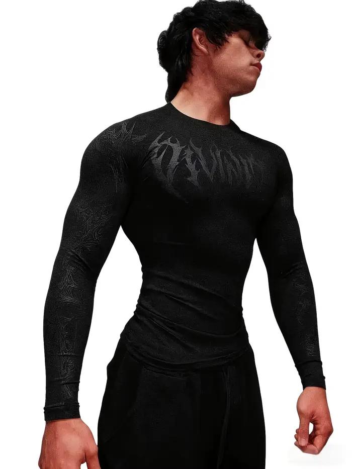 Nouveau T-shirt moulant à manches longues 2026