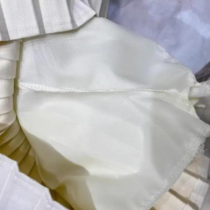 Jupe plissée noire préppy coréenne en laine et polyester, élégante et polyvalente pour femmes, occasions spéciales et tenues quotidiennes