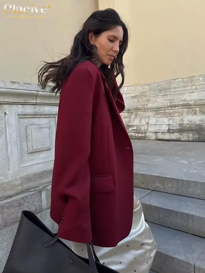 Clacive décontracté ample imprimé jupe pour femmes 2025 mode taille haute