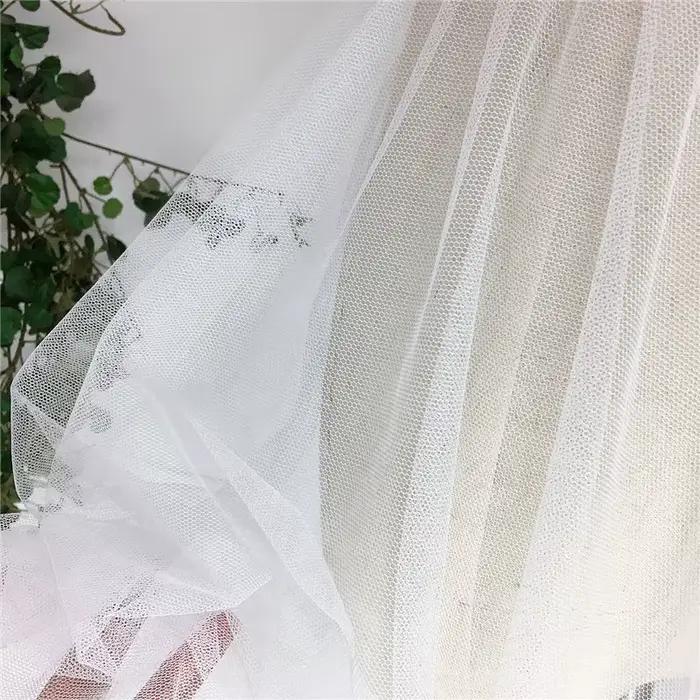 Jupe plissée en maille transparente pour femmes