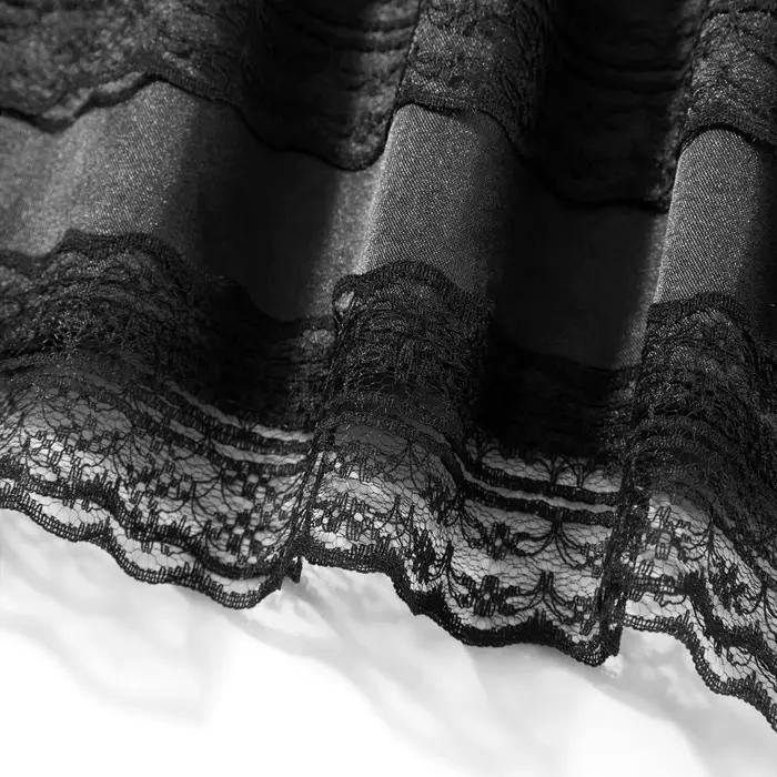 Jupon en dentelle surdimensionné pour femme, sous-jupe, jupe longue, vêtements décontractés, mode féminine, sécurité