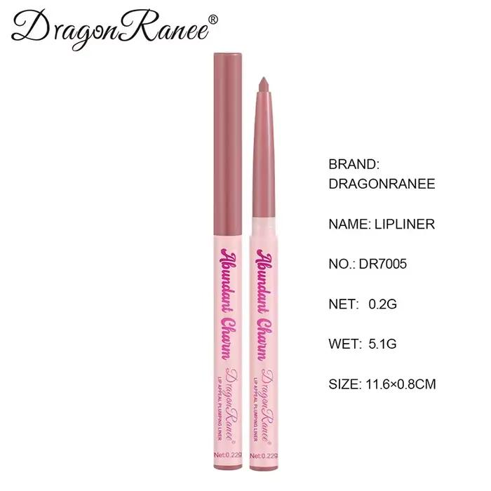 Crayon à lèvres mat longue tenue, résistant à l'eau et à la transpiration, facile à appliquer, pour le contour des lèvres et le maquillage