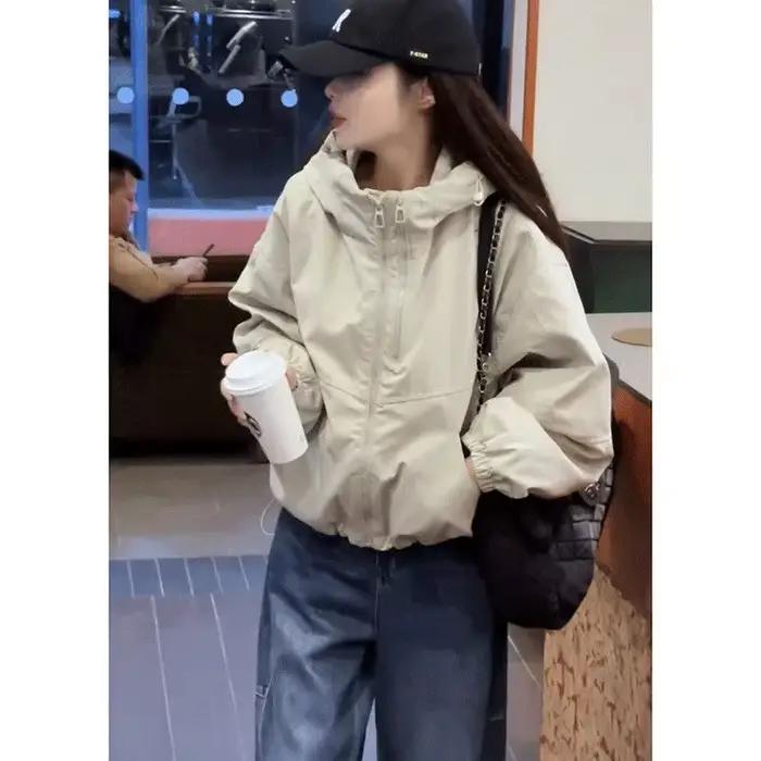 Veste courte rembourrée à capuche pour femme, nouvelle veste décontractée rembourrée en coton, vêtements pour femmes, automne hiver