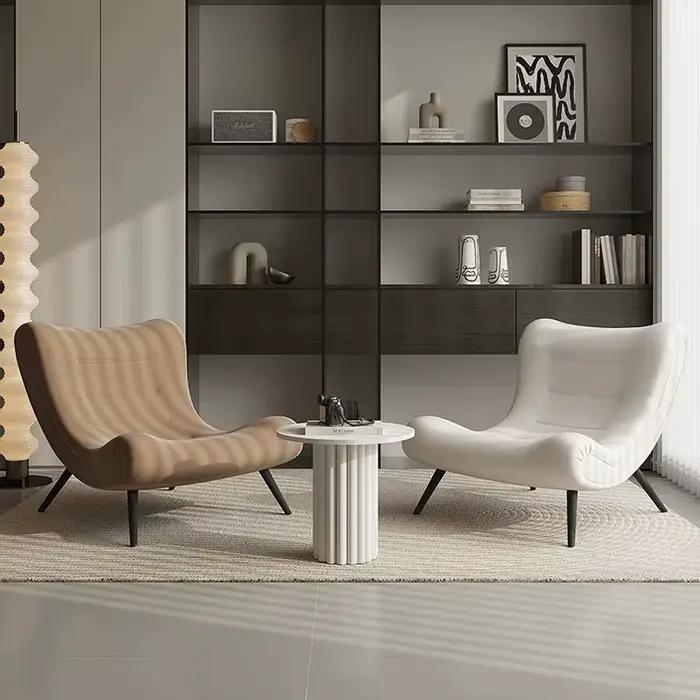 Fauteuils de lecture relaxants pour salon, chambres à coucher, ergonomiques, modernes, de luxe, pour adultes, pas chers, Sillas, meubles pour la maison