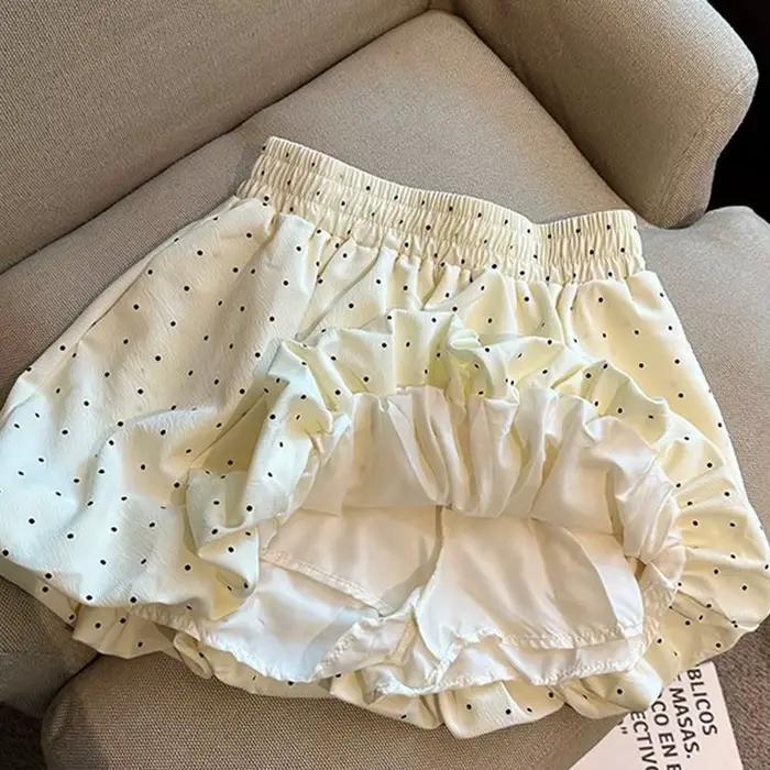 Demi-jupe à pois pour femmes