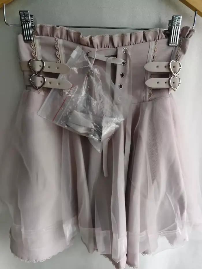 Kimutomo jupes douces femmes volants Patchwork pansement coeur taille haute Style Lolita mode jupe élégante femme décontracté