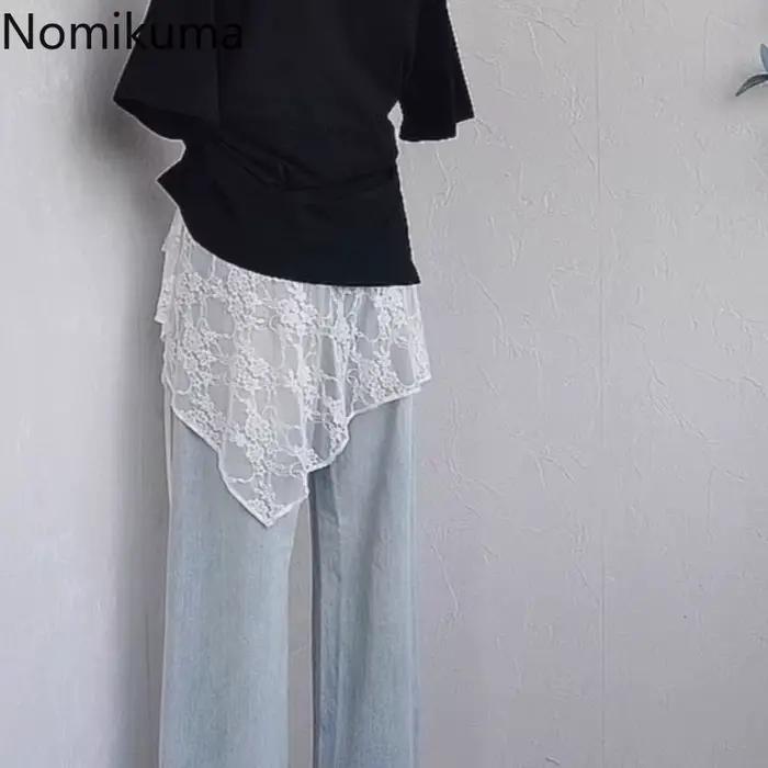 2025 Faldas Mujer De Moda Jupe d'été vêtements pour femmes dentelle florale pansement