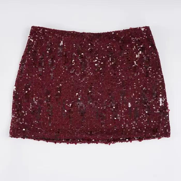 SUCHCUTE – jupe de noël à paillettes pour femmes