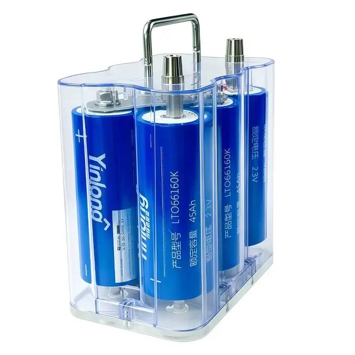 Batterie au lithium titanate Yinlong 12V 45Ah LTO 66160 10C haute puissance avec BMS intégré, batterie rechargeable pour l'audio automobile