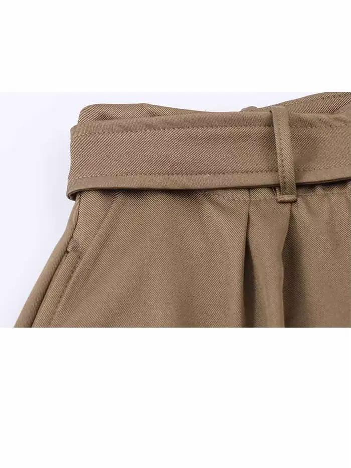 Jupe mi-longue pour femme, mode printemps, polyvalente, avec ceinture, version ballon, couleur unie, décontractée, ample, été