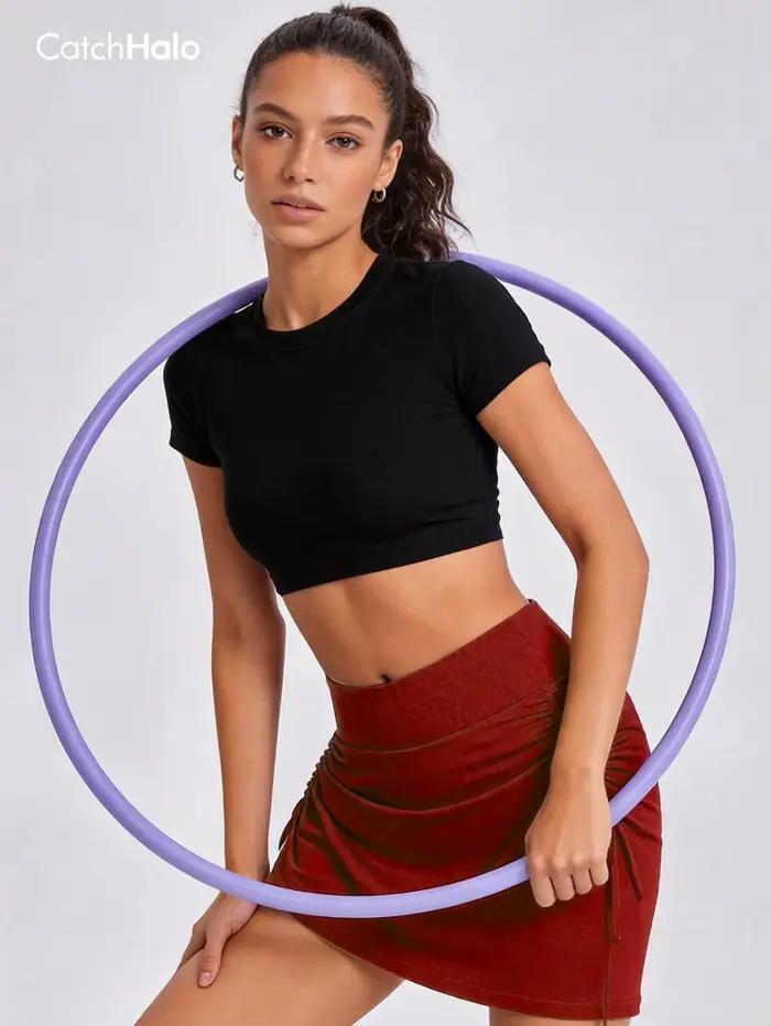Jupe de tennis femme, jupe-short de sport froncée à cordon latéral ajustable