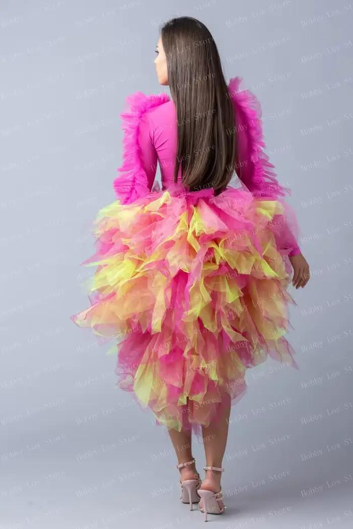 Ever azole-Jupe de soirée en tulle superposé pour femme