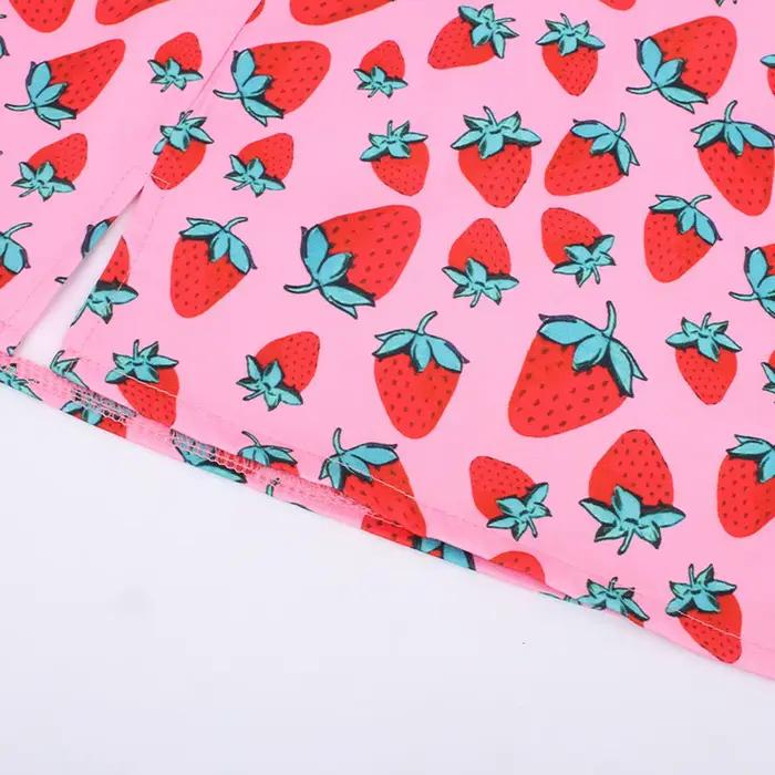 Mini-jupe vintage d'été taille haute pour femmes et filles