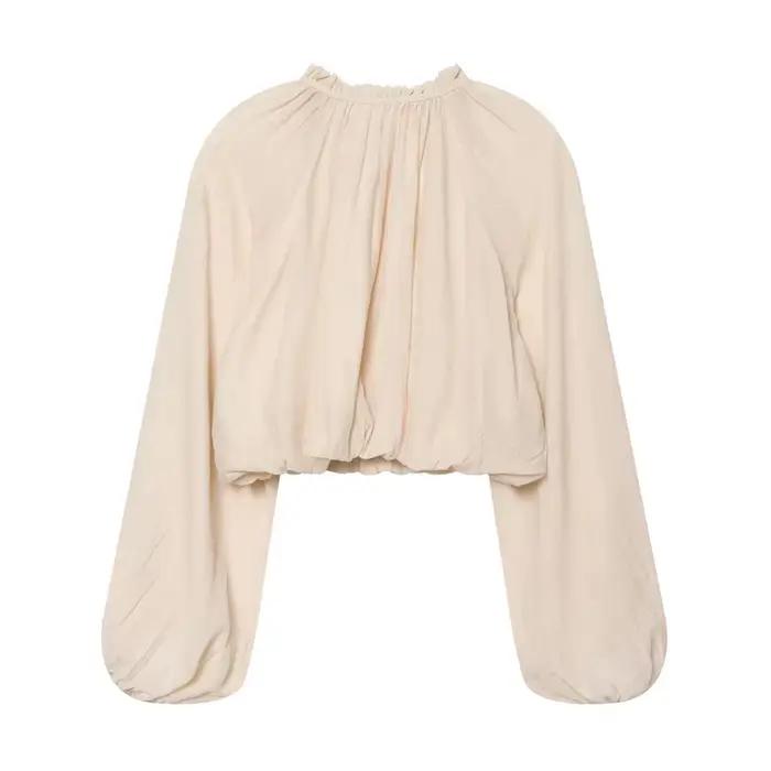 Ensemble Silhouette Large Été 2026 avec Détails Bordés en Bois 1334190 Jupe et 1334196