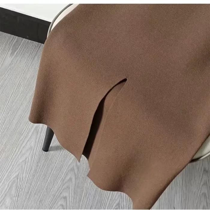 Jupe crayon tricotée surdimensionnée pour femme
