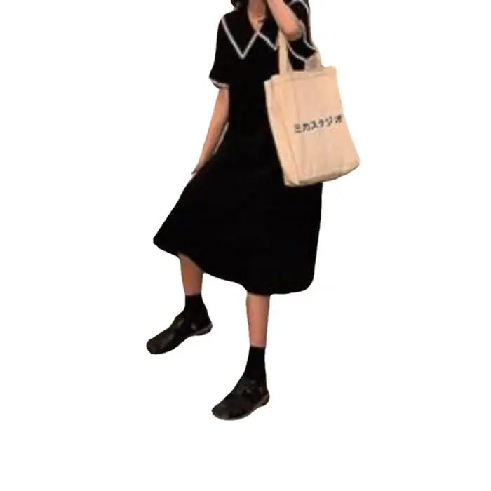 Robe longue de maternité élégante de style coréen pour l'été, vêtements pour femmes enceintes, grossesse et post-partum, robes de photographie