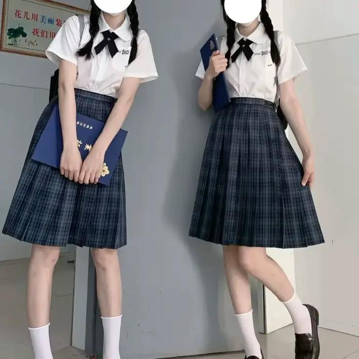 Jupes plissées femmes Style Preppy japonais Plaid Faldas Kawaii écolières Chic printemps automne taille haute tout-match mode jeunesse