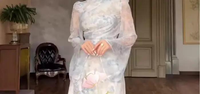 Robe élégante et ajustée pour femmes, nouveau Style, manches cloche, jupe longue française cintrée à la taille, 2024