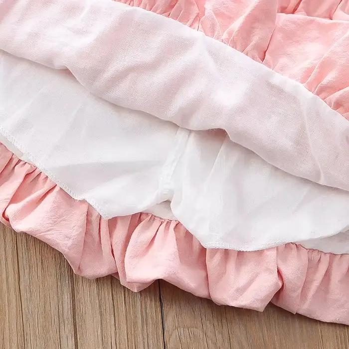 Jupe de costume mignonne pour petite fille été 2026, bas de tenue pour enfants en tissu doux, vêtements pour filles